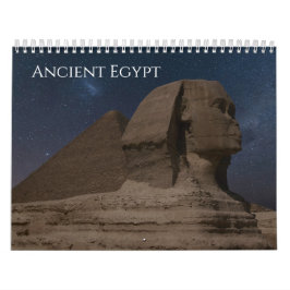 Piramides Landschap Sfinx Farao oud Egypte Kalender