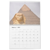 Piramides Landschap Sfinx Farao oud Egypte Kalender (Feb 2027)