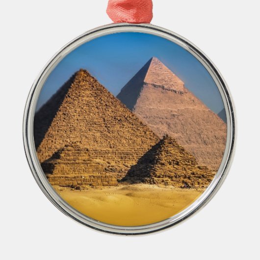 Piramides Metalen Ornament (Voorkant)