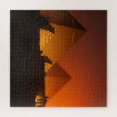 Piramides ontwerp legpuzzel (Horizontaal)