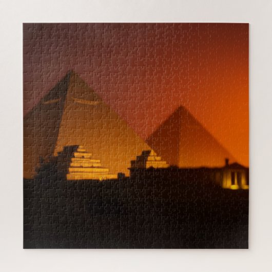 Piramides ontwerp legpuzzel (Verticaal)