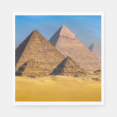 Piramides Papieren servet (Voorkant)