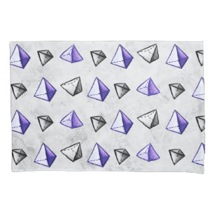 Piramides Patroon Geometrie Wiskunde Leraar Kussensloop