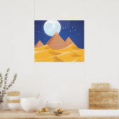 Piramides Poster (Keuken)