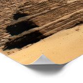 Piramides Sfinx Oud Egypte Farao Khufu Woestijn Poster (Hoek)