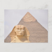 Piramides Sfinx Oude Egypte Souvenir Briefkaart (Voorkant)