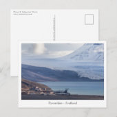Piramides Svalbard Briefkaart (Voorkant / Achterkant)