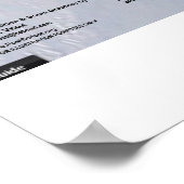 Piramides van Antarctica 2 Poster (Hoek)