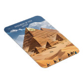 Piramides van de grootte, Egypte reizen kunst  mag Magneet (Rechterzijde)