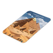 Piramides van de grootte, Egypte reizen kunst  mag Magneet (Linkerzijde)