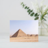 Piramides van Egypte Briefkaart (Staand voorkant)