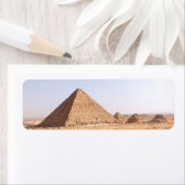 Piramides van Egypte Etiket (Insitu)