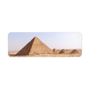Piramides van Egypte Etiket