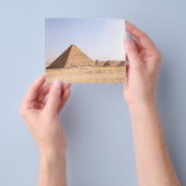 Piramides van Egypte Flyer (Hand)