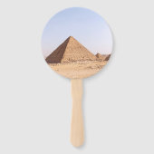 Piramides van Egypte Handwaaier (Achterkant)
