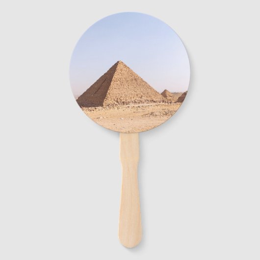 Piramides van Egypte Handwaaier (Voorkant)