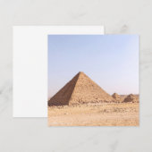 Piramides van Egypte Kaart (Voorkant / Achterkant)