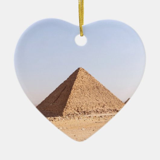 Piramides van Egypte Keramisch Ornament (Voorkant)