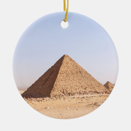 Piramides van Egypte Keramisch Ornament (Voorkant)