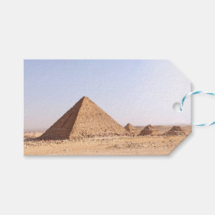 Piramides van Egypte koffiemok Cadeaulabel