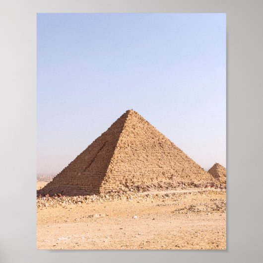 Piramides van Egypte koffiemok Poster (Voorkant)