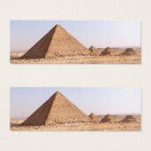 Piramides van Egypte Mini Visitekaartjes (Voorkant /achterkant)