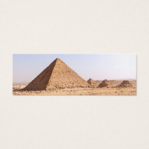 Piramides van Egypte Mini Visitekaartjes