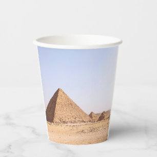 Piramides van Egypte Papieren Bekers