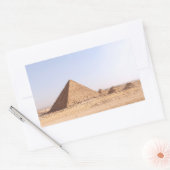 Piramides van Egypte Rechthoekige Sticker (Envelop)