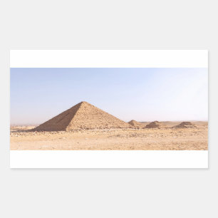 Piramides van Egypte Rechthoekige Sticker