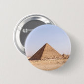 Piramides van Egypte Ronde Button 5,7 Cm (Voorkant /achterkant)