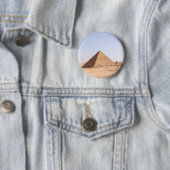 Piramides van Egypte Ronde Button 5,7 Cm (In situ)