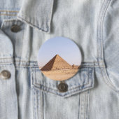 Piramides van Egypte Ronde Button 7,6 Cm (In situ)