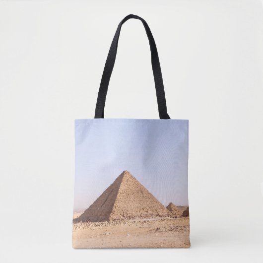 Piramides van Egypte Tote Bag (Voorkant)