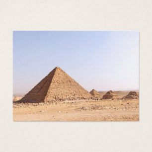 Piramides van Egypte   Visitekaartje