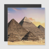 Piramides Van Giza Reis Egypte Foto (Voorkant / Achterkant)