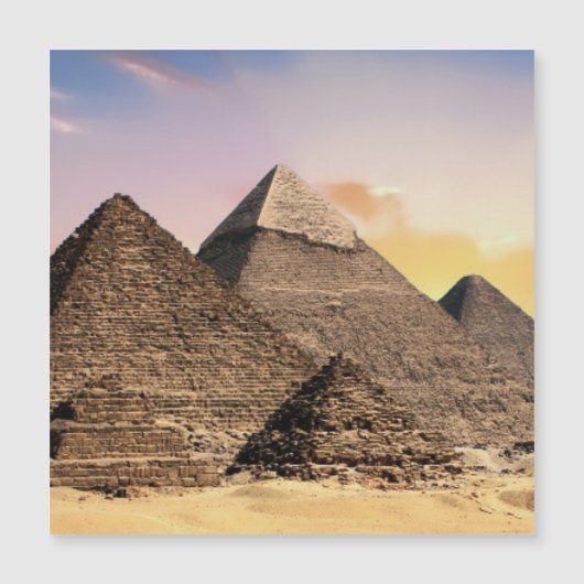 Piramides Van Giza Reis Egypte Foto (Voorkant)