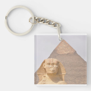 Piramides Van Giza Reizen Egypte Foto Sleutelhanger