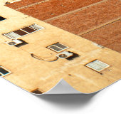 Piramides van Gizeh Binnenstad van Egypte Poster (Hoek)