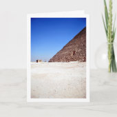 Piramides van Gizeh, Caïro, Egypte Kaart (Voorkant)