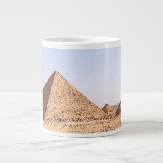 Piramides van Gizeh Grote Koffiekop (Voorkant)