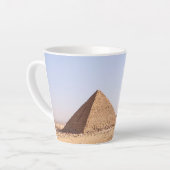Piramides van Gizeh Latte Mok (Linkerhoek)
