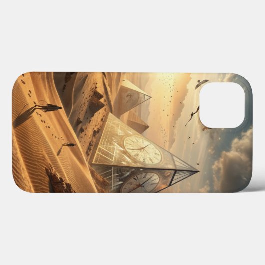 Piramides van stilte Case-Mate iPhone case (Achterkant (horizontaal))
