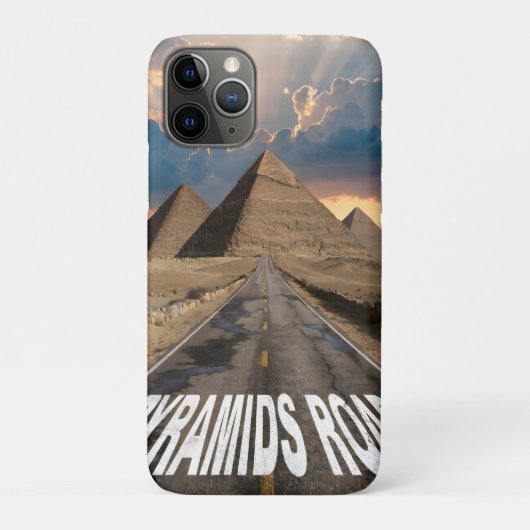 Piramides Weg Egypte Woestijn Landmark Kunst Case-Mate iPhone Case (Achterkant)