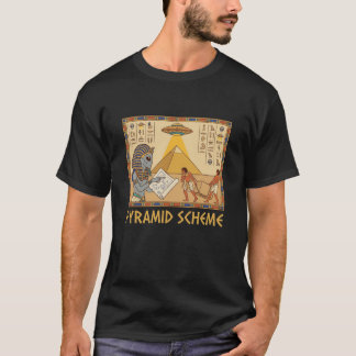 Piramidesysteem Oude Buitenaardse Wezens Egyptisch T-shirt