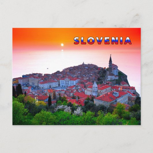 Piran 01C Briefkaart (Voorkant)
