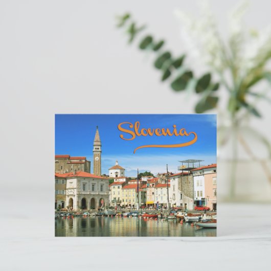 Piran, Slovenië Briefkaart (Staand voorkant)