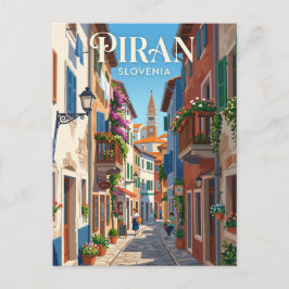Piran, Slovenië Slovenië Briefkaart
