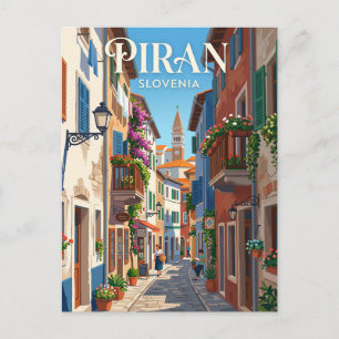 Piran, Slovenië Slovenië Briefkaart
