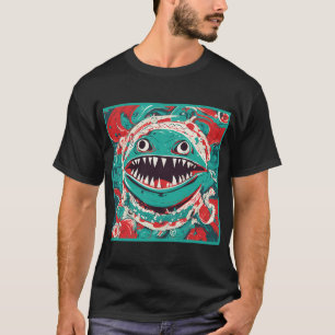 Pirana Joe Geef Je Wilde Kant weer Vrij T-shirt